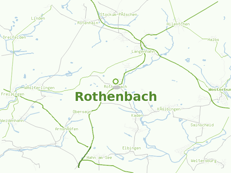 Karte von Rothenbach