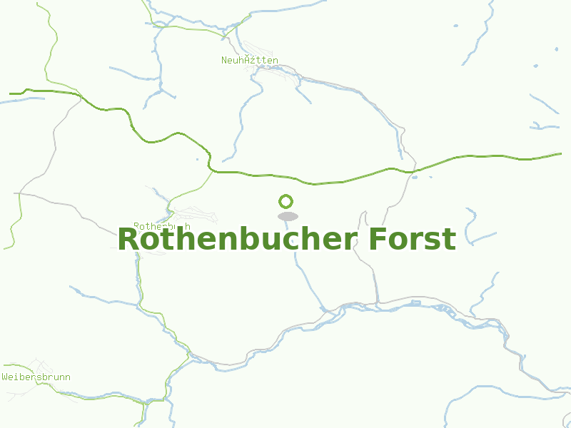 Karte von Rothenbucher Forst
