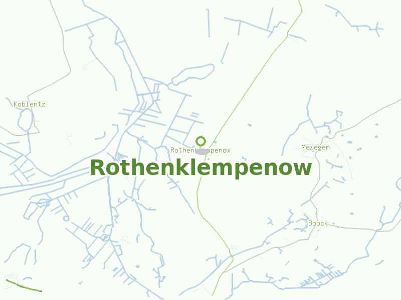 Karte von Rothenklempenow