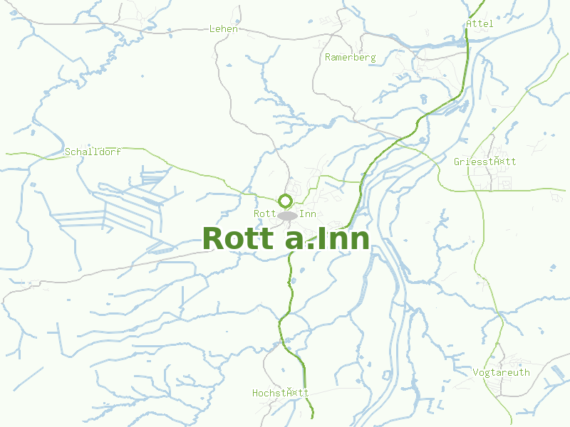 Karte von Rott a.Inn