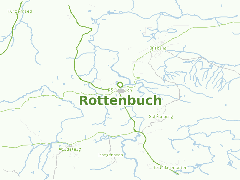 Karte von Rottenbuch