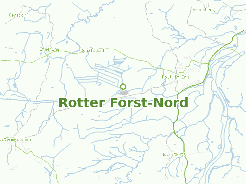 Karte von Rotter Forst-Nord