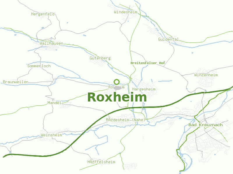 Karte von Roxheim