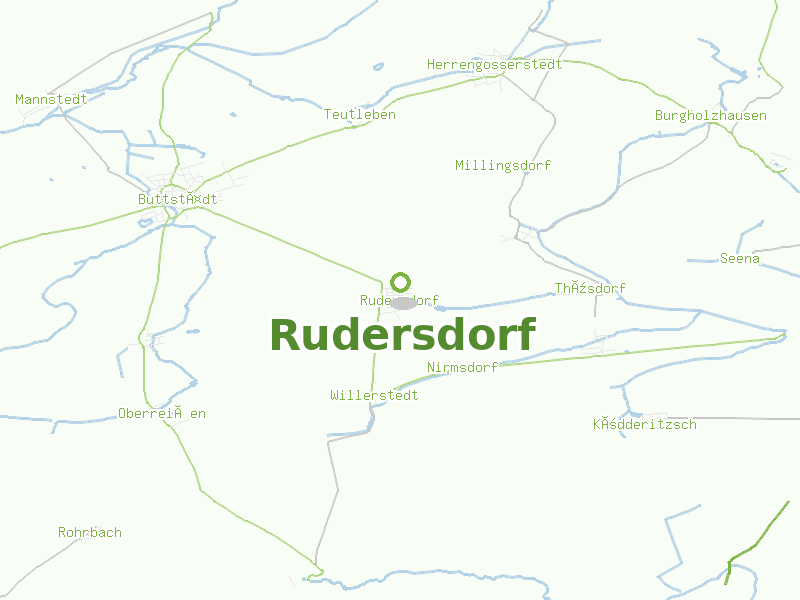 Karte von Rudersdorf