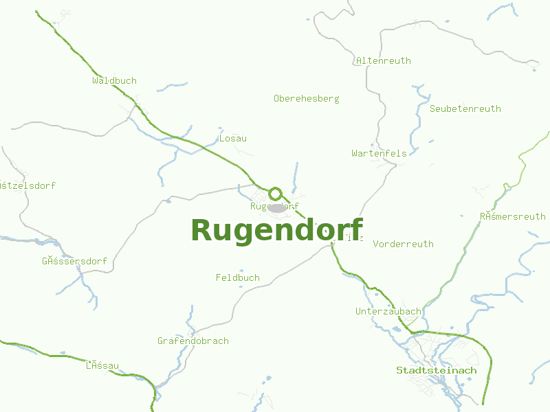 Karte von Rugendorf