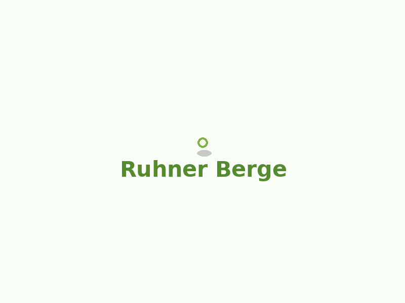 Karte von Ruhner Berge