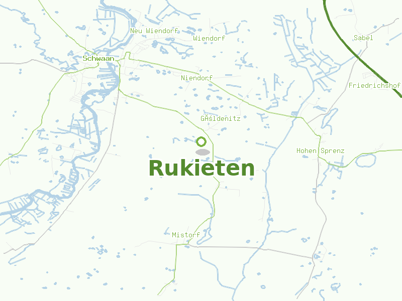 Karte von Rukieten