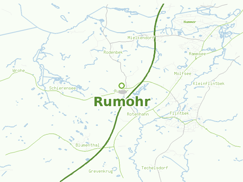 Karte von Rumohr