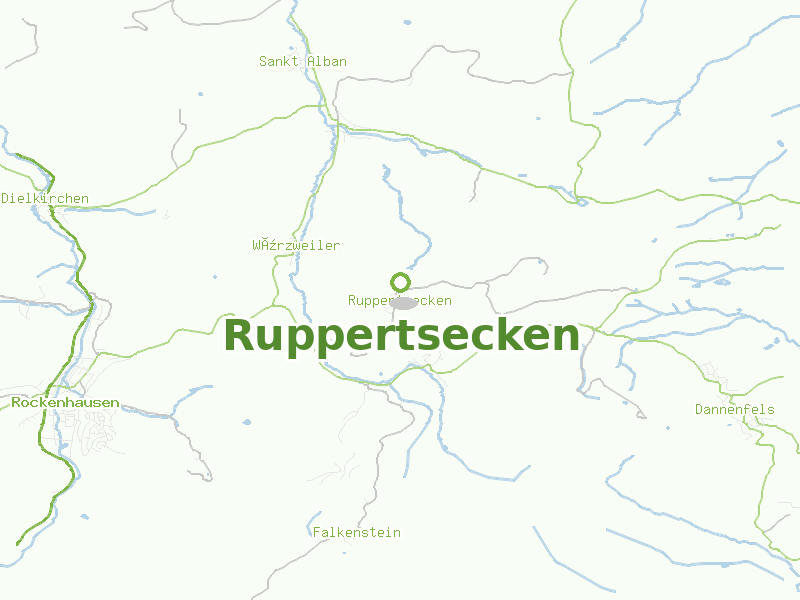 Karte von Ruppertsecken