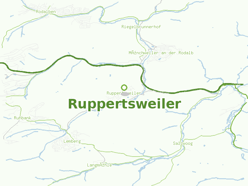 Karte von Ruppertsweiler