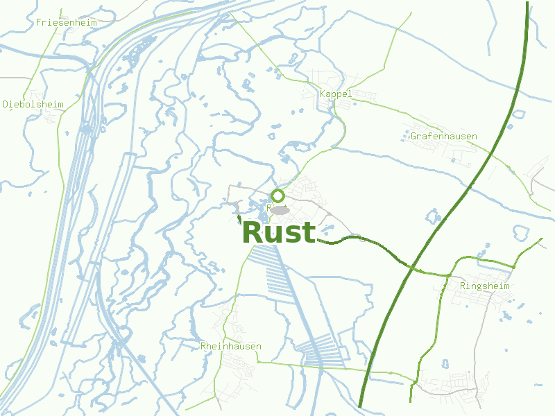 Karte von Rust