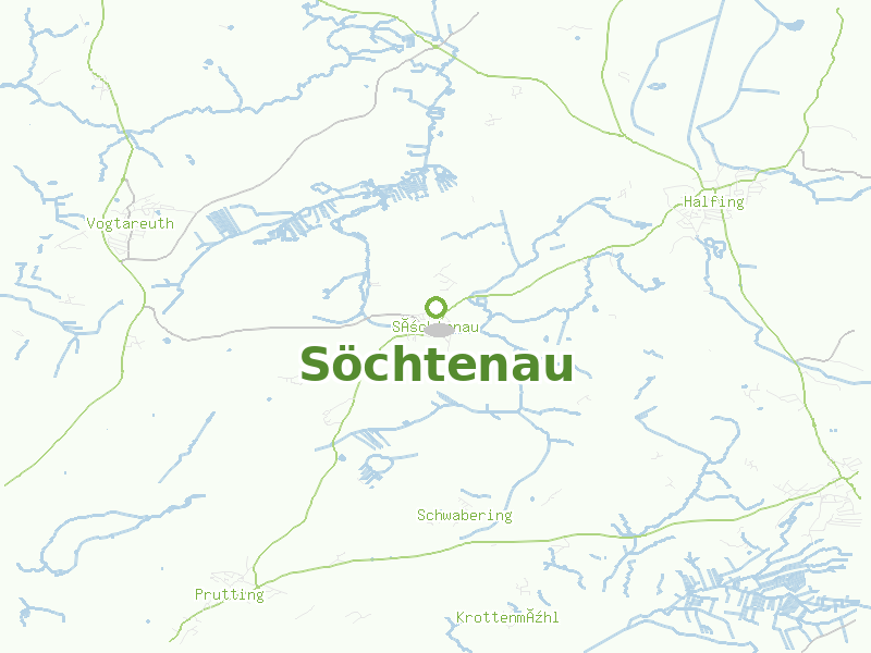 Karte von Söchtenau