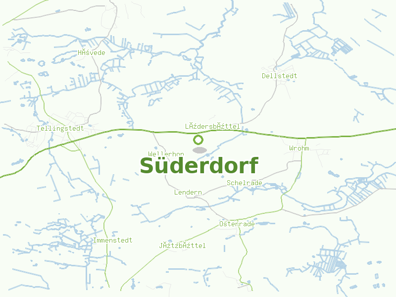 Karte von Süderdorf