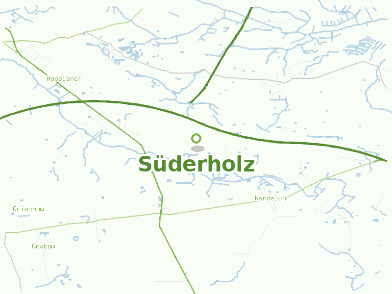 Karte von Süderholz