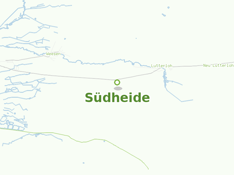 Karte von Südheide