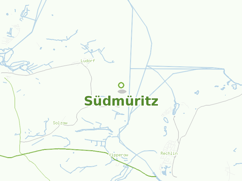 Karte von Südmüritz
