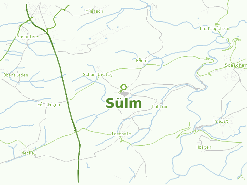 Karte von Sülm