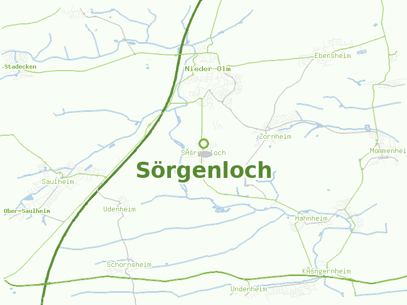 Karte von Sörgenloch