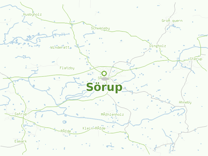 Karte von Sörup