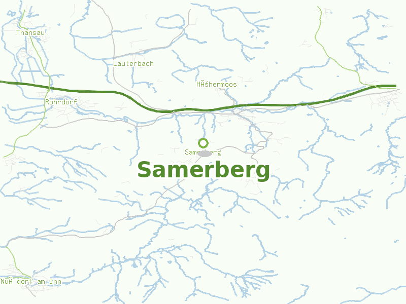 Karte von Samerberg