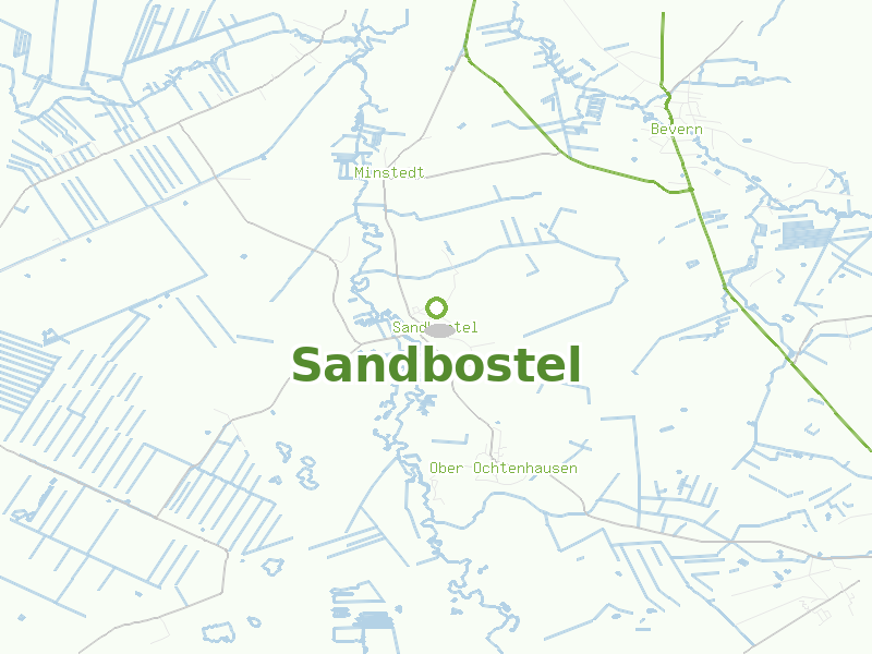 Karte von Sandbostel