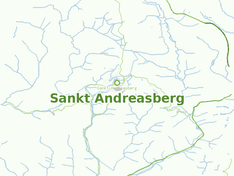 Karte von Sankt Andreasberg
