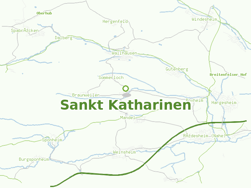 Karte von Sankt Katharinen