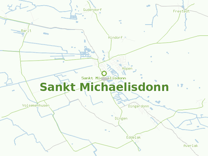 Karte von Sankt Michaelisdonn