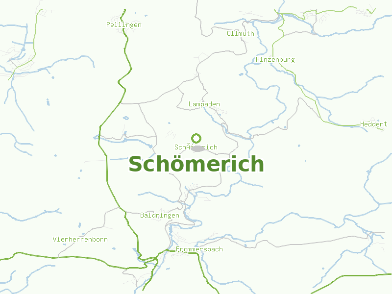 Karte von Schömerich