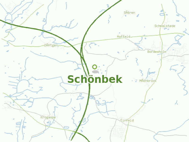 Karte von Schönbek