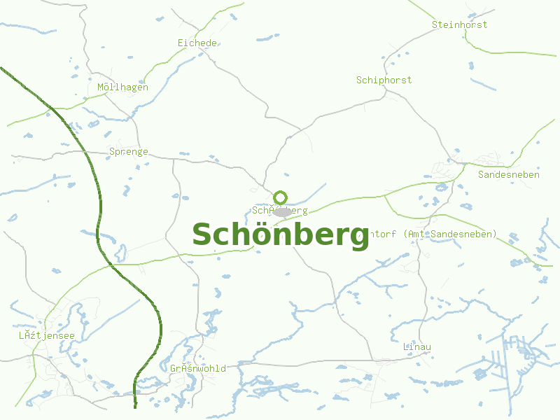 Karte von Schönberg