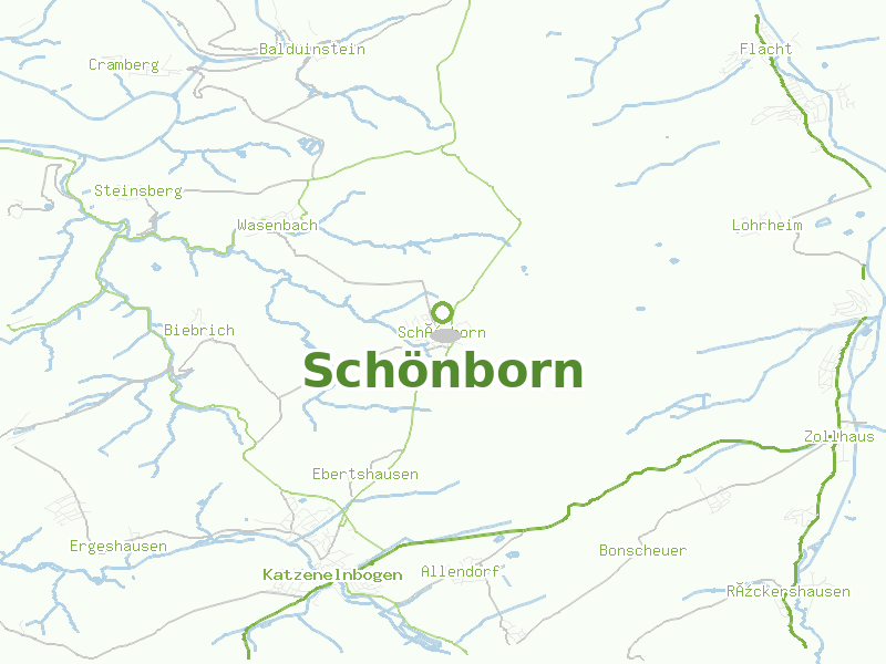 Karte von Schönborn