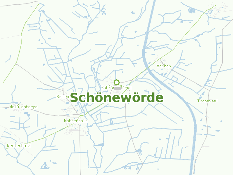 Karte von Schönewörde