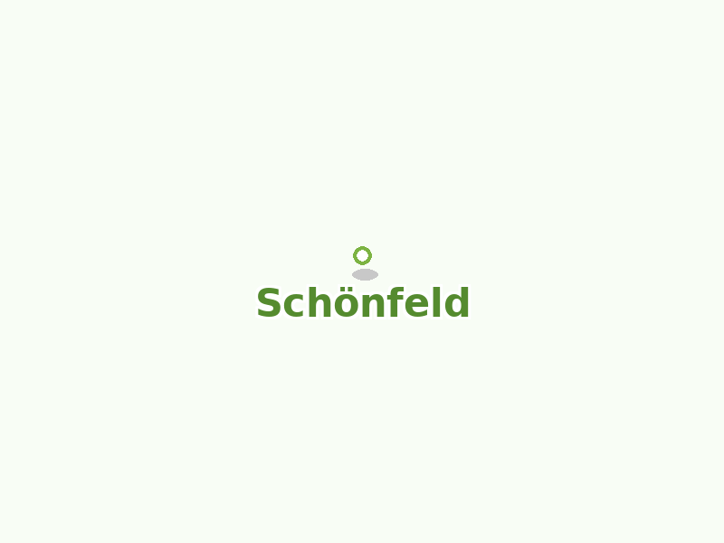 Karte von Schönfeld