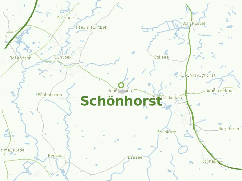 Karte von Schönhorst