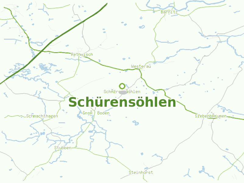 Karte von Schürensöhlen