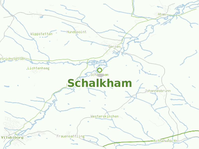 Karte von Schalkham