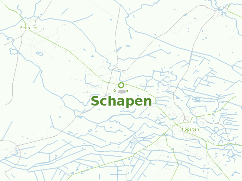 Karte von Schapen