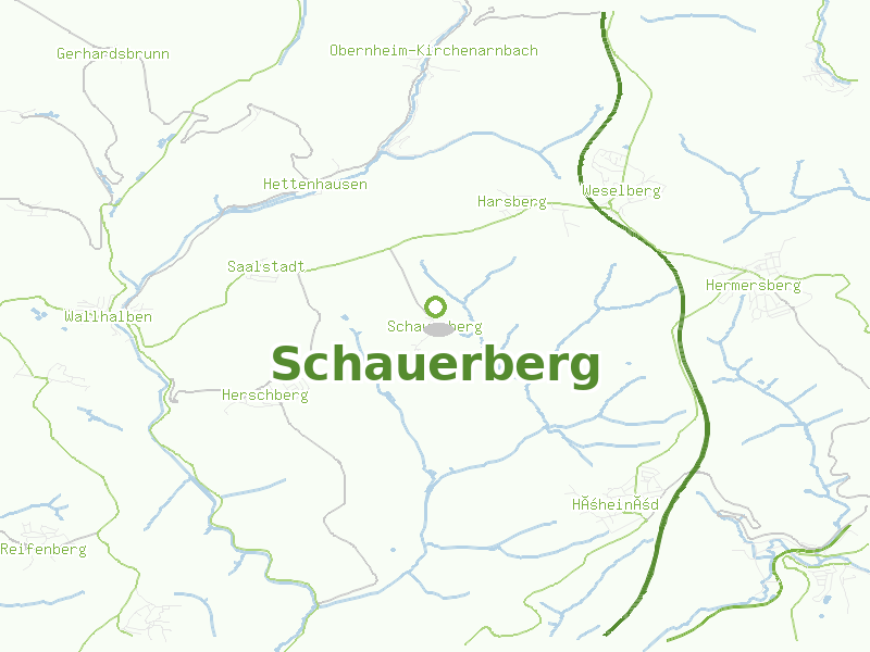 Karte von Schauerberg