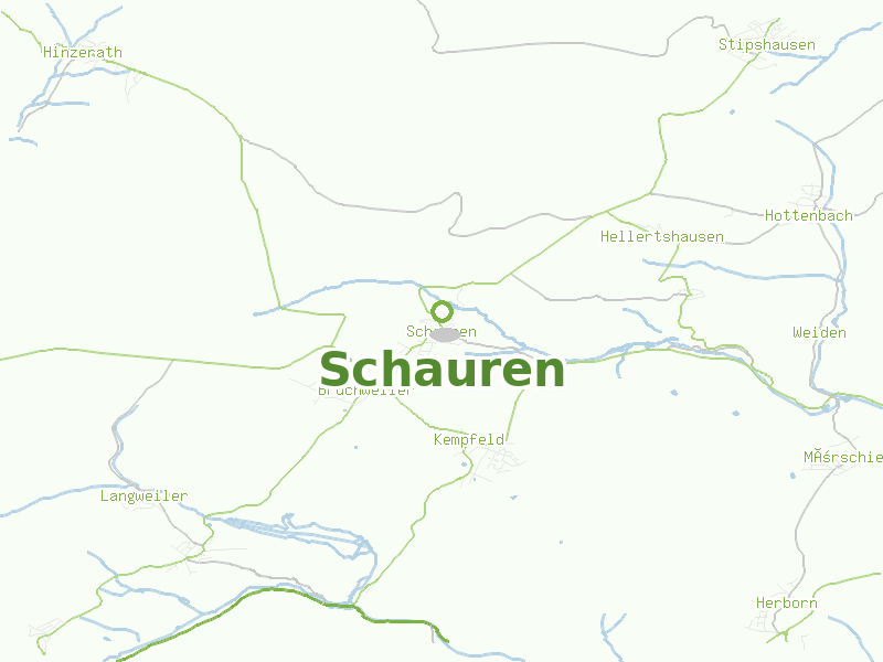 Karte von Schauren