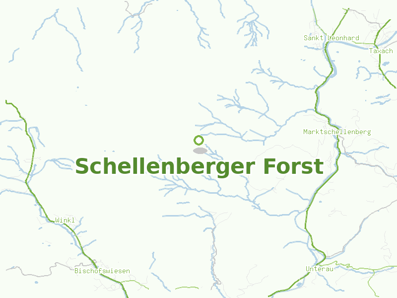 Karte von Schellenberger Forst