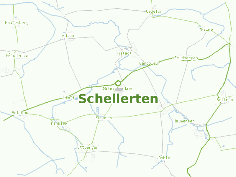 Karte von Schellerten