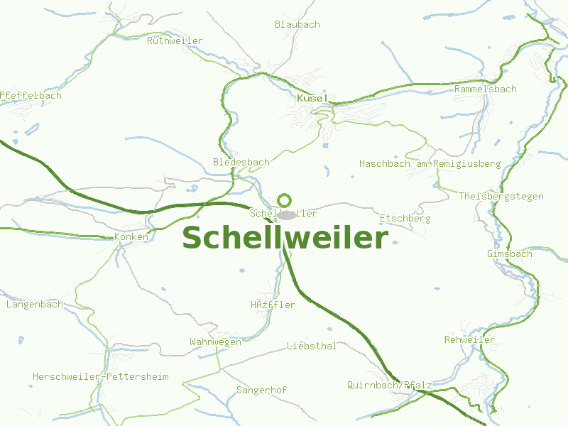 Karte von Schellweiler