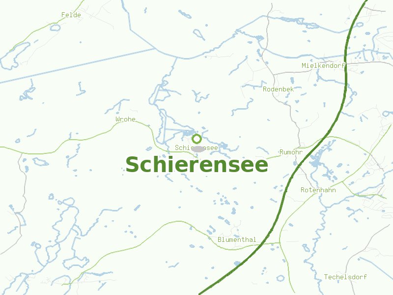 Karte von Schierensee