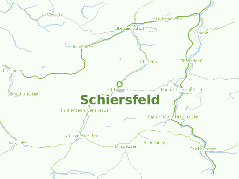 Karte von Schiersfeld