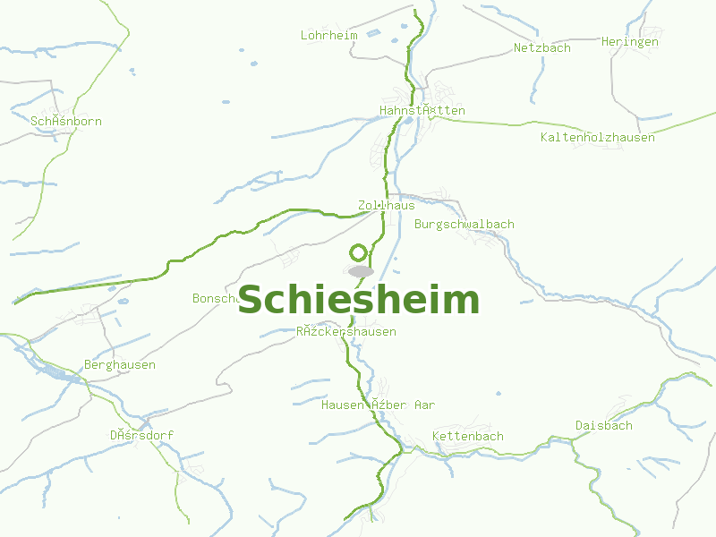 Karte von Schiesheim