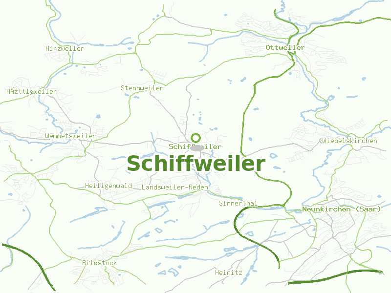 Karte von Schiffweiler