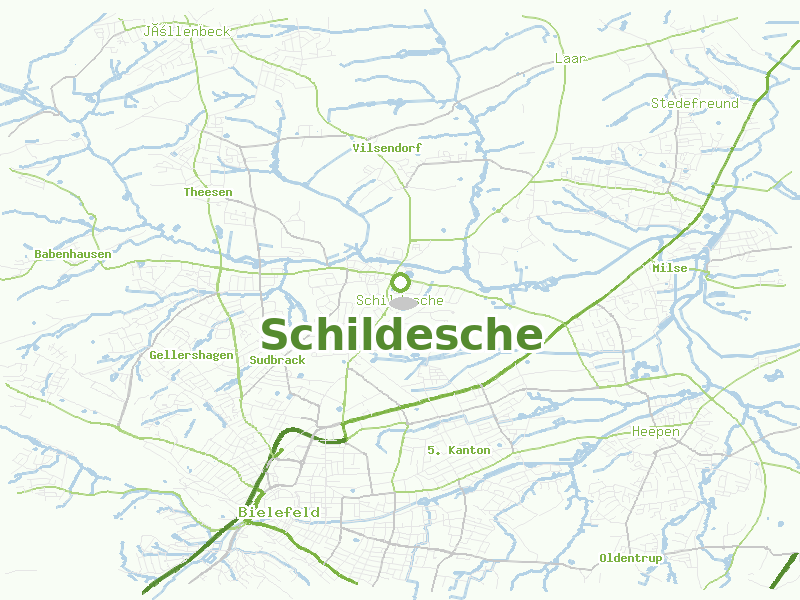 Karte von Schildesche