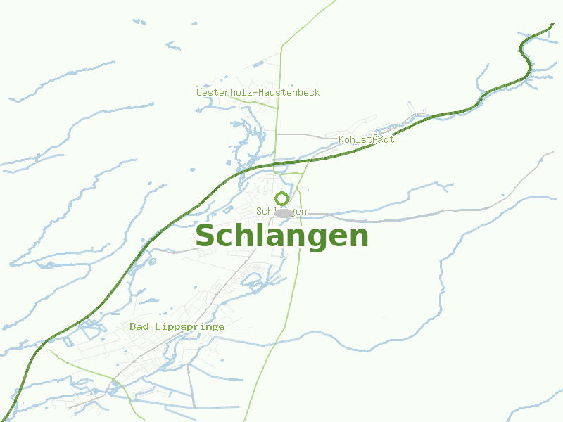 Karte von Schlangen