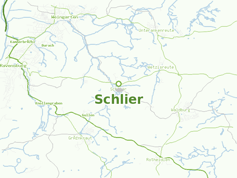 Karte von Schlier